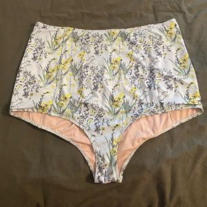 Kortni Jeane Floral Swim Bottoms